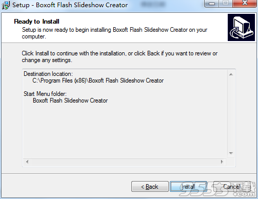 Boxoft Flash Slideshow Creator