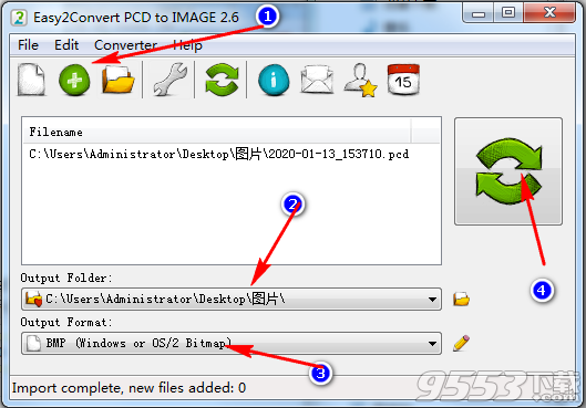 Easy2Convert PCD to IMAGE v2.6 免费版