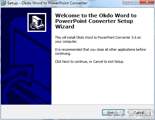 Okdo Word to PowerPoint Converter(Word转PPT工具)