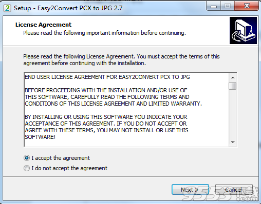 Easy2ConvertPCXtoJPG(PCX转JPG工具)v2.7免费版