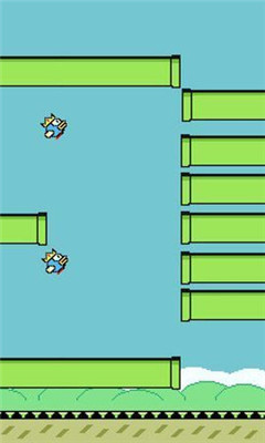 眨眼睛飞鸟FlappyBird安卓版截图2