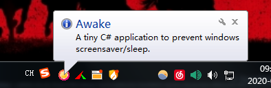 Awake(保持电脑屏幕常亮)