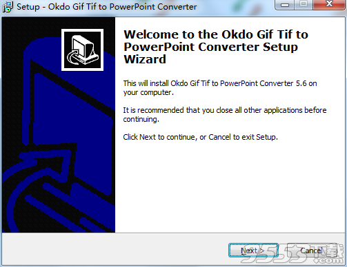 Okdo Gif Tif to PowerPoint Converter