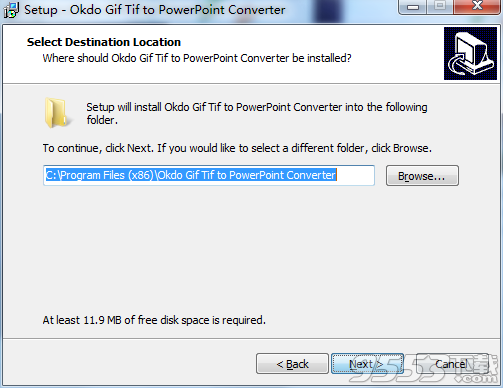 Okdo Gif Tif to PowerPoint Converter