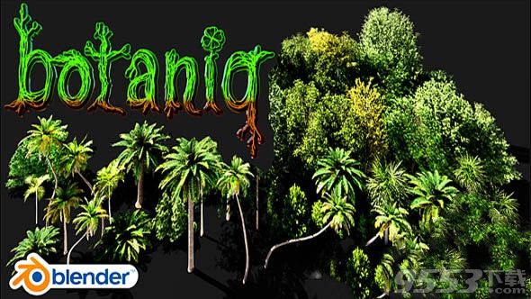 Tree Library Botaniq Trees Plants v1.0绿色版