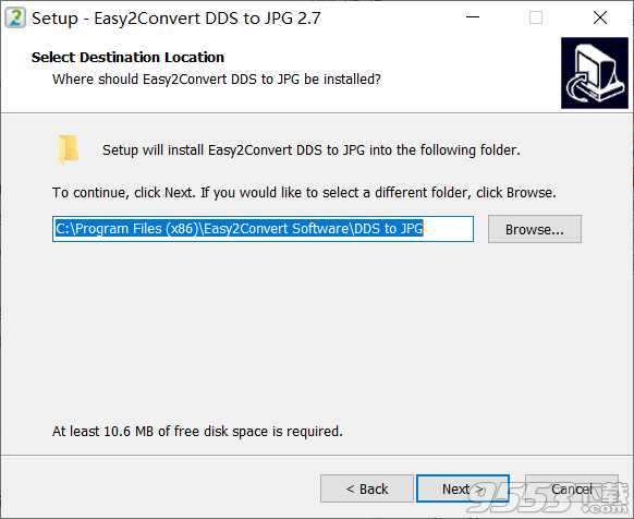 Easy2Convert DDS to JPG v2.7免費版