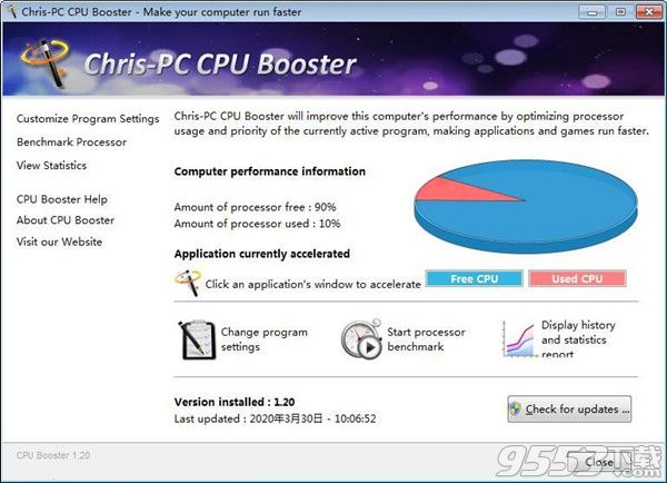 Chris-PC CPU Booster v1.2 特别激活版