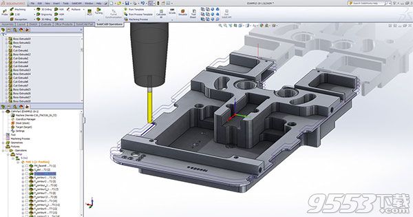 SolidCAM 2020 SP0 for SolidWorks 2012-2020 Win64中文版