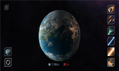 行星粉碎模拟游戏截图2
