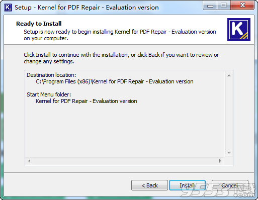 Kernel for PDF Repair v15.01 绿色版