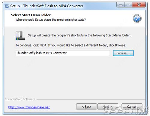 ThunderSoft Flash to MP4 Converter