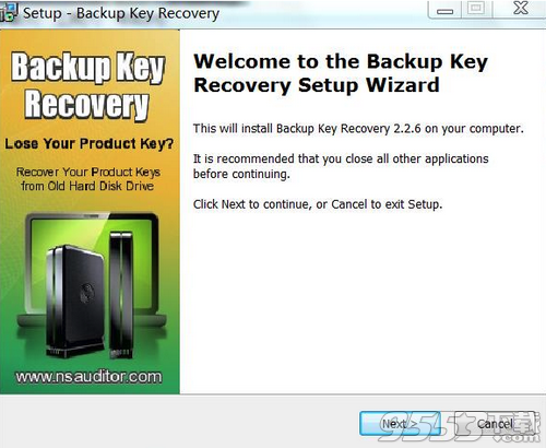 Backup Key Recovery