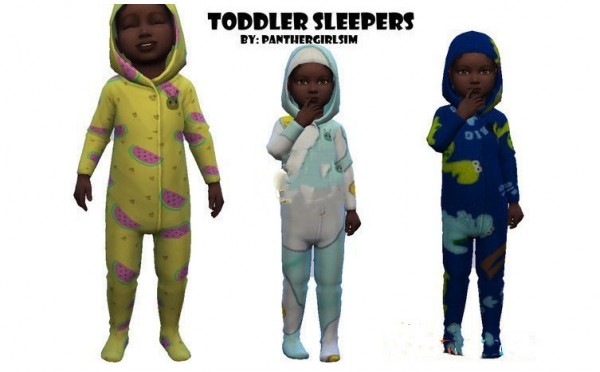 模拟人生4小孩连帽睡衣MOD