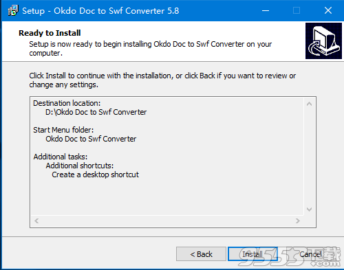 Okdo Doc to Swf Converter v5.8 免费版