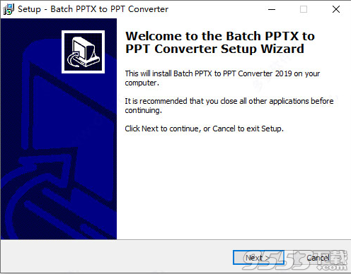 Batch PPT and PPTX Converter