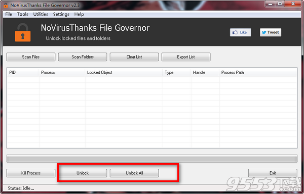 NoVirusThanksFileGovernor(文件解锁)