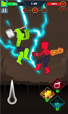 火柴人玩偶超级英雄大战手机版截图3