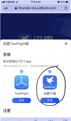 迅雷tf测试版苹果版下载-ios迅雷testflight版下载图1