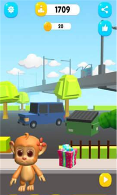 猴子跑酷冒险安卓版截图1