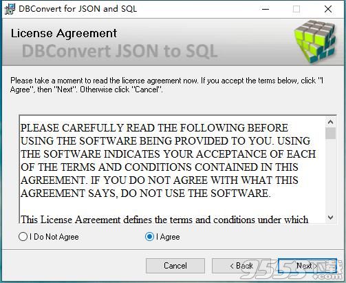 DBConvert JSON to SQL