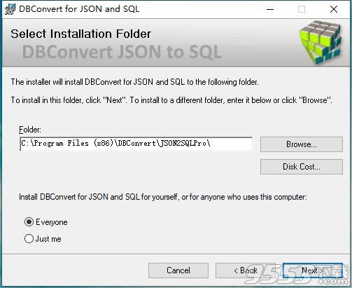 DBConvert JSON to SQL