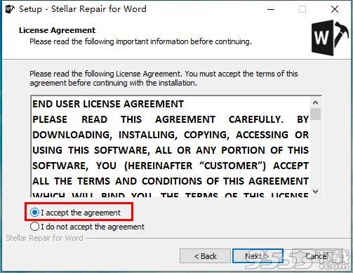 Stellar Repair for Word