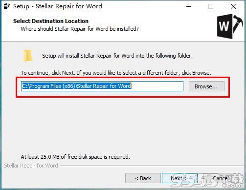 Stellar Repair for Word