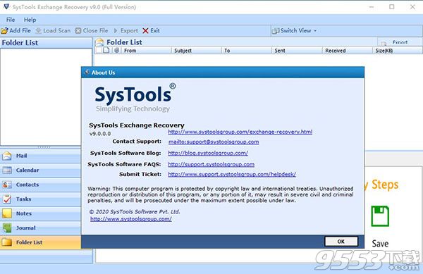 SysTools Exchange Recovery