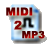 Best MIDI to MP3(MIDI轉(zhuǎn)MP3工具) v1.0 最新版