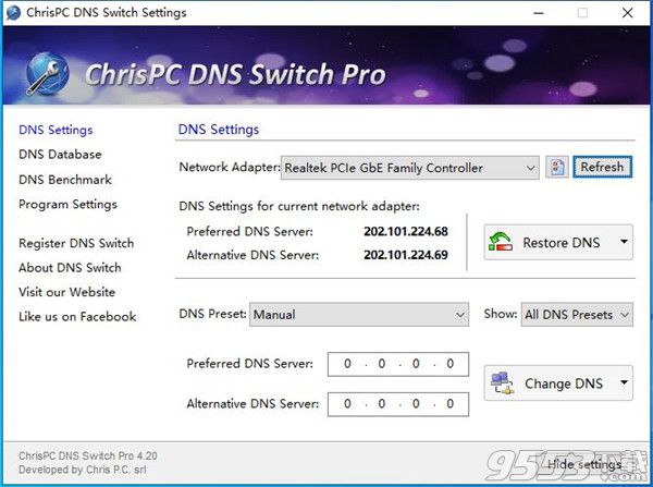 ChrisPC DNS Switch pro