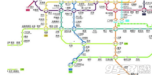 广州地铁规划图2025高清电子图最新版