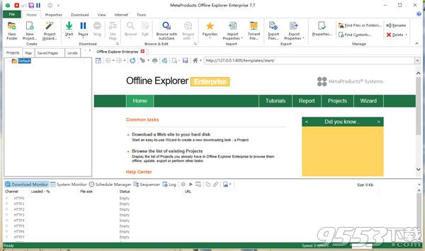 Offline Explorer Enterprise