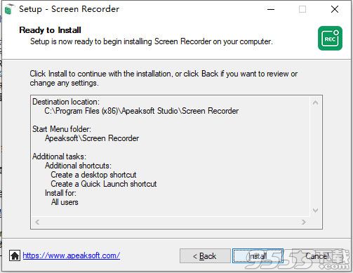 Apeaksoft Screen Recorder