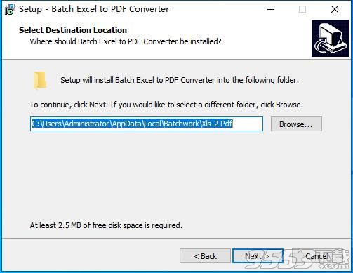 Batch XLS TO PDF Converter