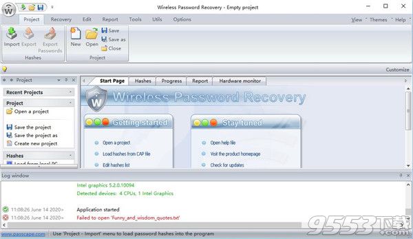 Passcape Wireless Password Recovery