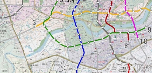 沈阳地铁规划图2020终极版高清图