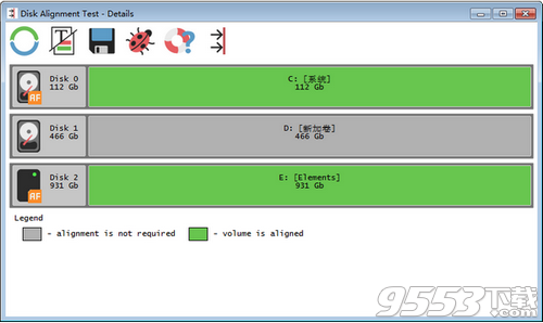 Disk Alignment Test(磁盘分区对齐检测软件)
