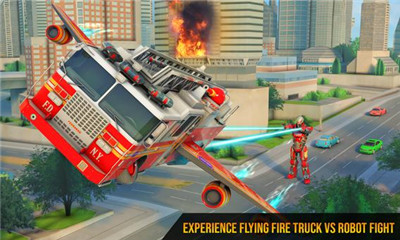 飞行消防车变身机器人下载-飞行消防车变身机器人游戏下载v23图3