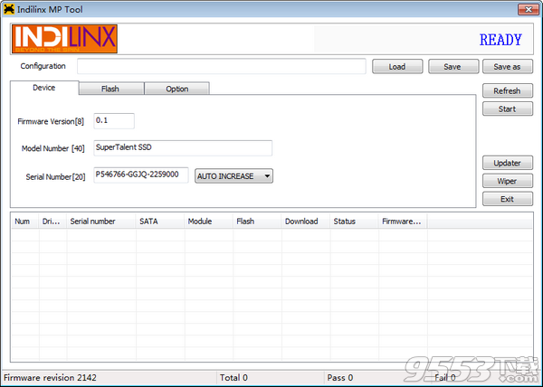 Indilinx MP Tool(Indilinx硬盘开卡工具)