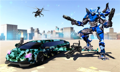 豪华轿车飞行机器人下载-豪华轿车飞行机器人游戏下载v1.0.0图2