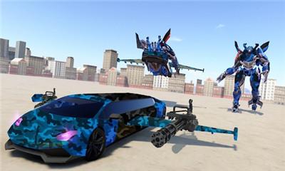 豪华轿车飞行机器人下载-豪华轿车飞行机器人游戏下载v1.0.0图3