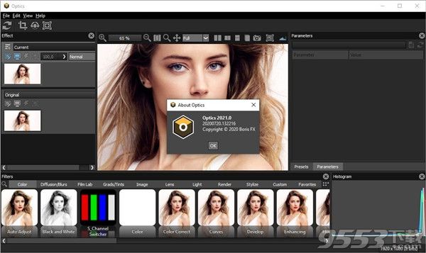 Boris FX Optics 2021.0 绿色版(百度网盘资源)
