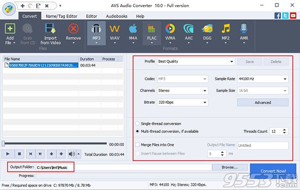 AVS Audio Converter