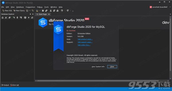 dbForge Studio 2020 for MySQL