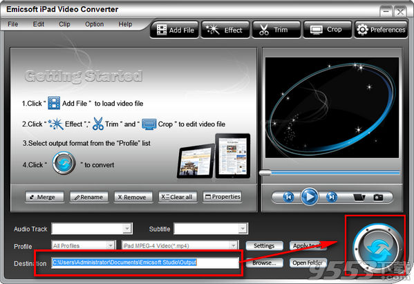 Emicsoft iPad Video Converter(IPAD视频转换器)