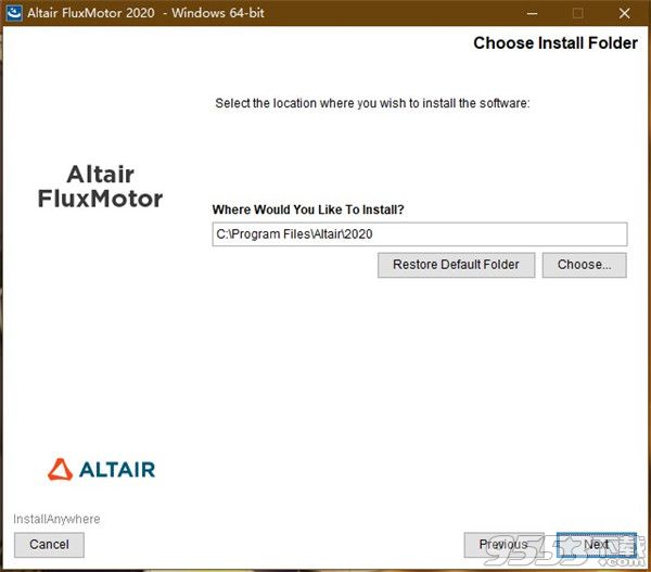 Altair FluxMotor 2020
