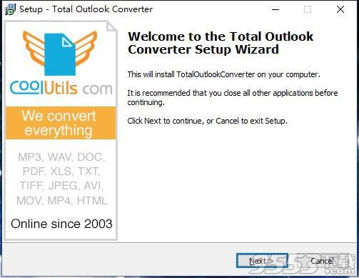 Coolutils Total Outlook Converter