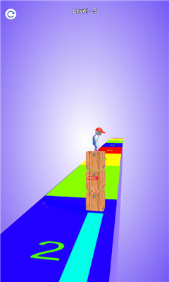 彩色方块冲浪游戏截图4