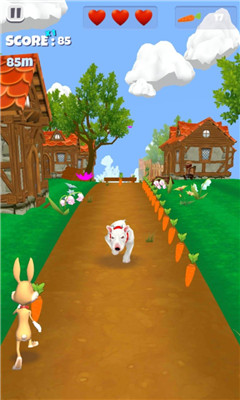 小兔子跑酷游戏截图4