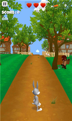 小兔子跑酷游戏